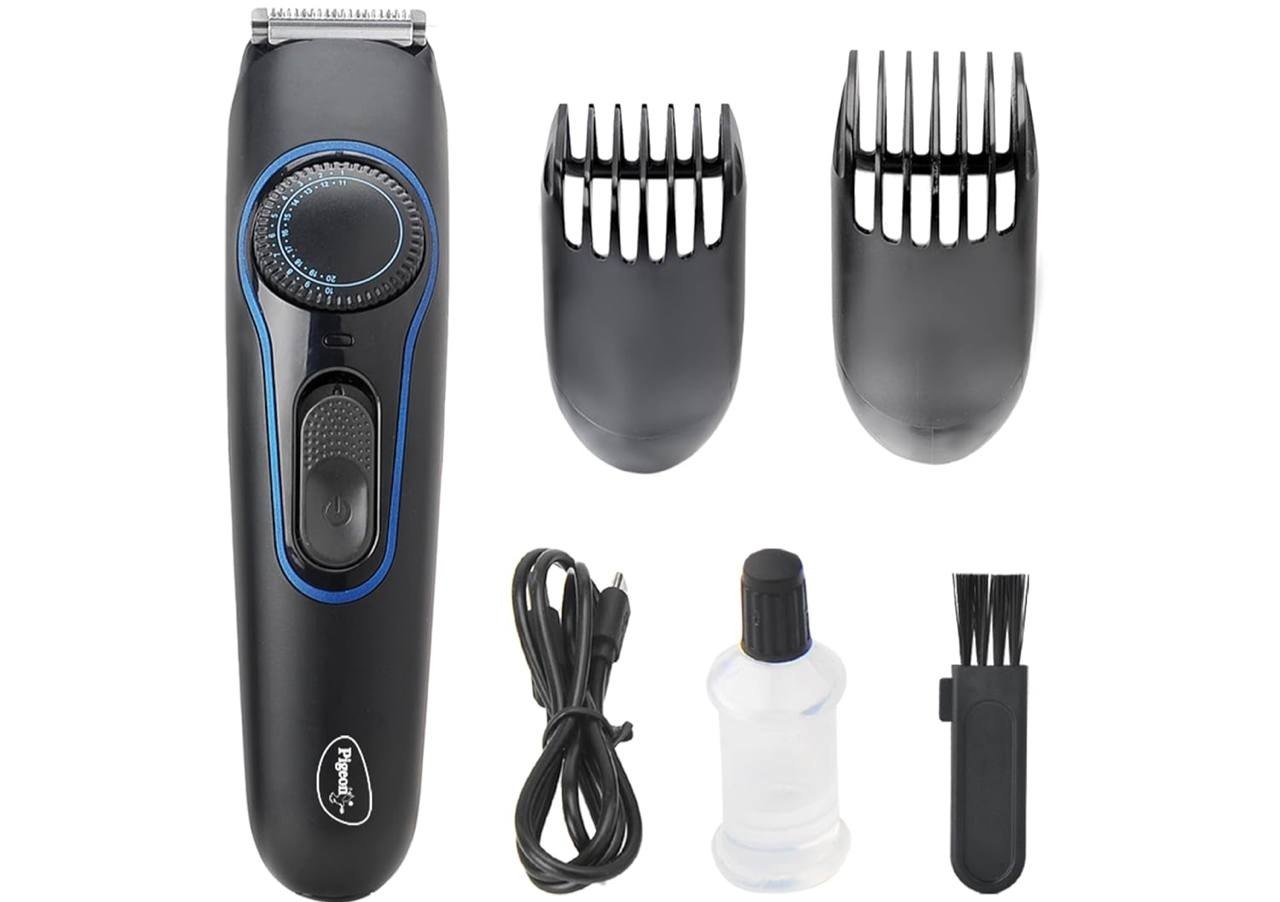 pigeon strike battery powered beard trimmer